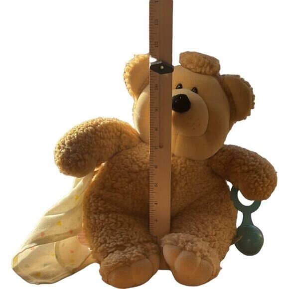 Vtg Retro Matchbox Toys The Need A Little Plush Stuffed Animal Bear Lamb Toy - Picture 12 of 12